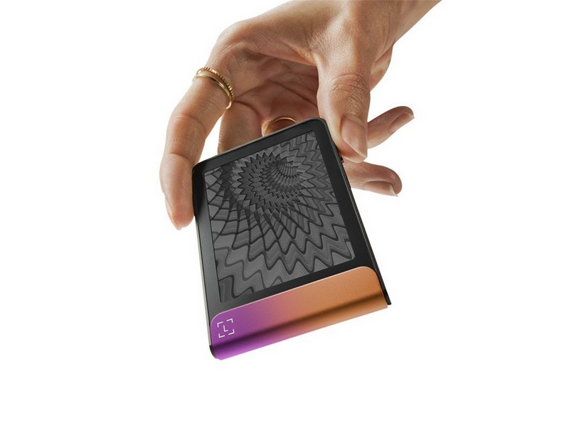 Ledger Flex Ferro Fuchsia Crypto Hardware Wallet with Recovery Key
