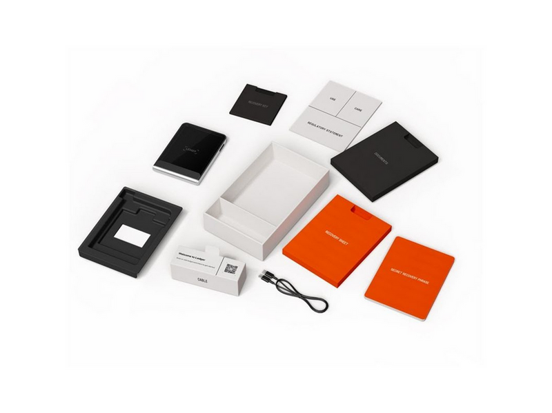 Ledger Flex Ferro Fuchsia Crypto Hardware Wallet with Recovery Key