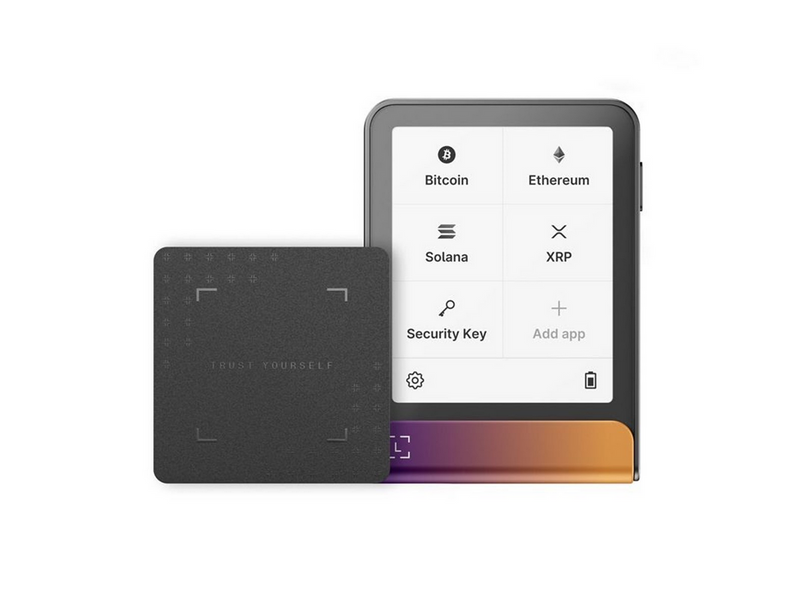 Ledger Flex Ferro Fuchsia Crypto Hardware Wallet with Recovery Key