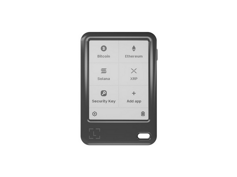 Ledger Nano Gen 5 Dark Crypto Hardware Wallet with Recovery Key