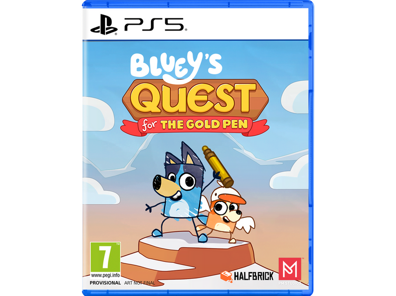 Bluey's Quest for the Gold Pen - Sony PlayStation 5 - Abenteuer - PEGI 7