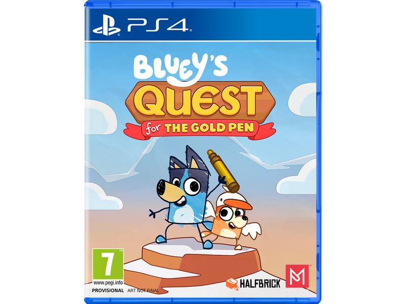 Bluey's Quest for the Gold Pen - Sony PlayStation 4 - Abenteuer - PEGI 7