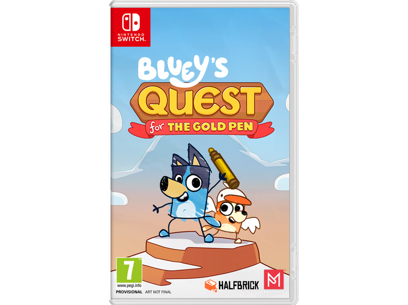 Bluey's Quest for the Gold Pen - Nintendo Switch - Abenteuer - PEGI 7