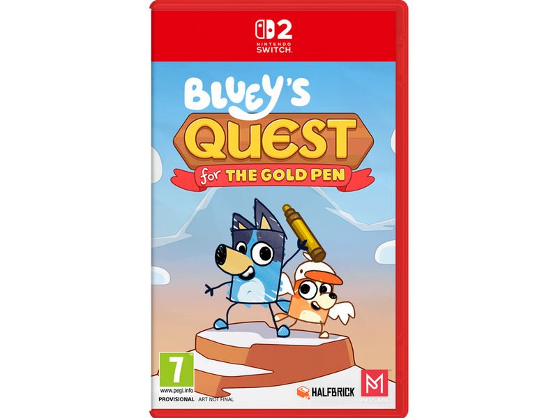 Bluey's Quest for the Gold Pen - Nintendo Switch 2 - Abenteuer - PEGI 7