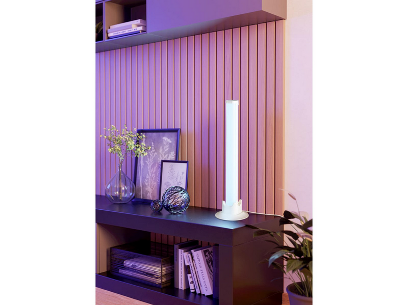 EGLO GAMER LIGHT Tischlampen-Set – Weiß, 2x3,3W RGBW + 3000K