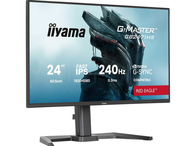 24" iiyama G-MASTER Red Eagle GB2471HS-B1 - LED monitor - Full HD (1080p) - 24"