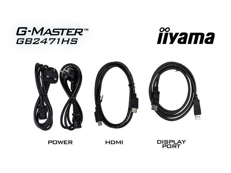 24" iiyama G-MASTER Red Eagle GB2471HS-B1 - LED monitor - Full HD (1080p) - 24"