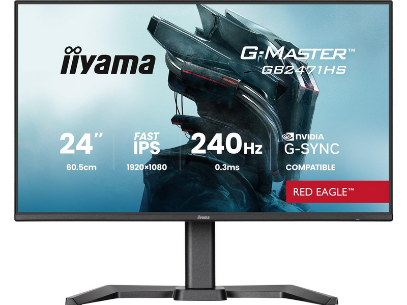 24" iiyama G-MASTER Red Eagle GB2471HS-B1 - LED monitor - Full HD (1080p) - 24"