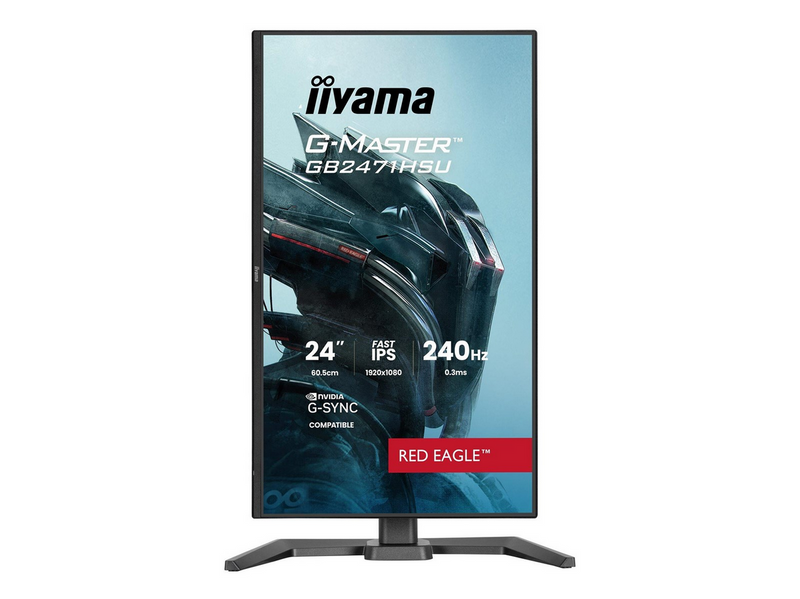 24" iiyama G-MASTER Red Eagle GB2471HSU-B1 - LED monitor - Full HD (1080p) - 24"