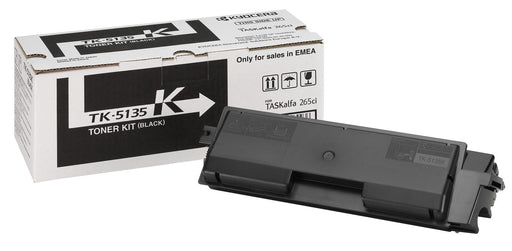 Kyocera Original TK-5135K Toner schwarz 10.000 Seiten (1T02PA0NL0) für TASKalfa 265ci, 266ci