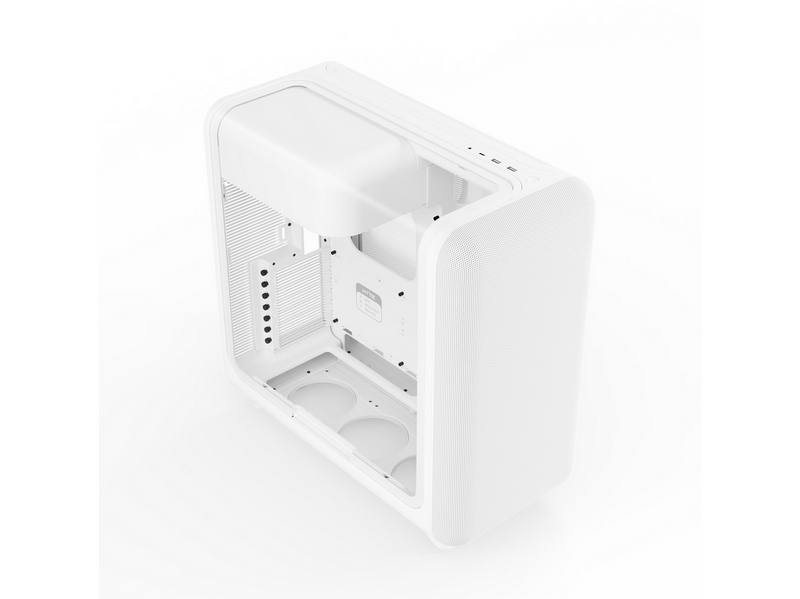 HYTE X50 Snow White (White) - Gehäuse - Miditower - Weiß