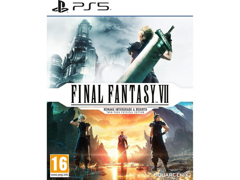 Final Fantasy VII Remake Intergrade & Rebirth Twin Pack - Sony PlayStation 5 - RPG - PEGI 16