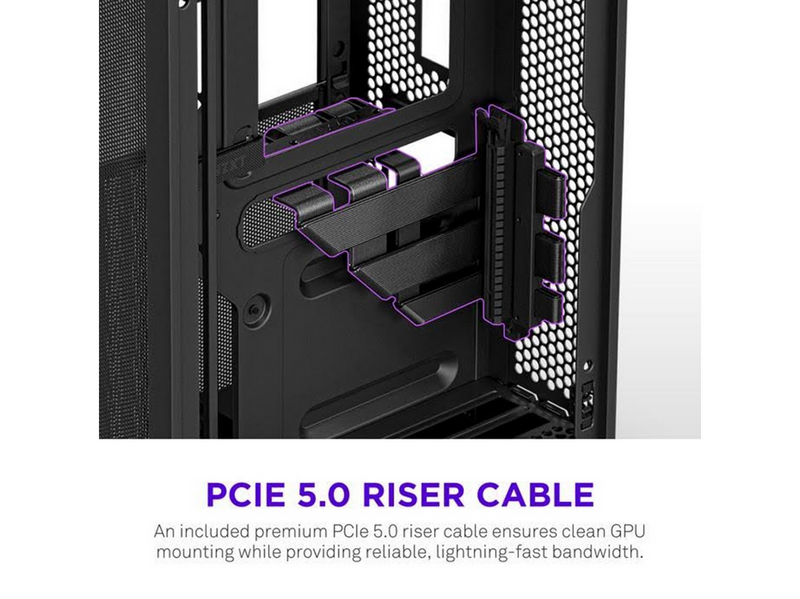 NZXT H2 Flow - Gehäuse - Minitower - Schwarz
