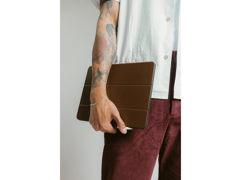 Nomad Modern Leather Folio Cover iPad Pro 11" Brown