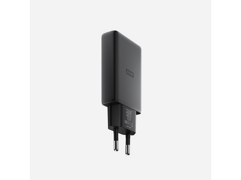 Nomad AC Adapter - 40W | Slim | Carbide | EU