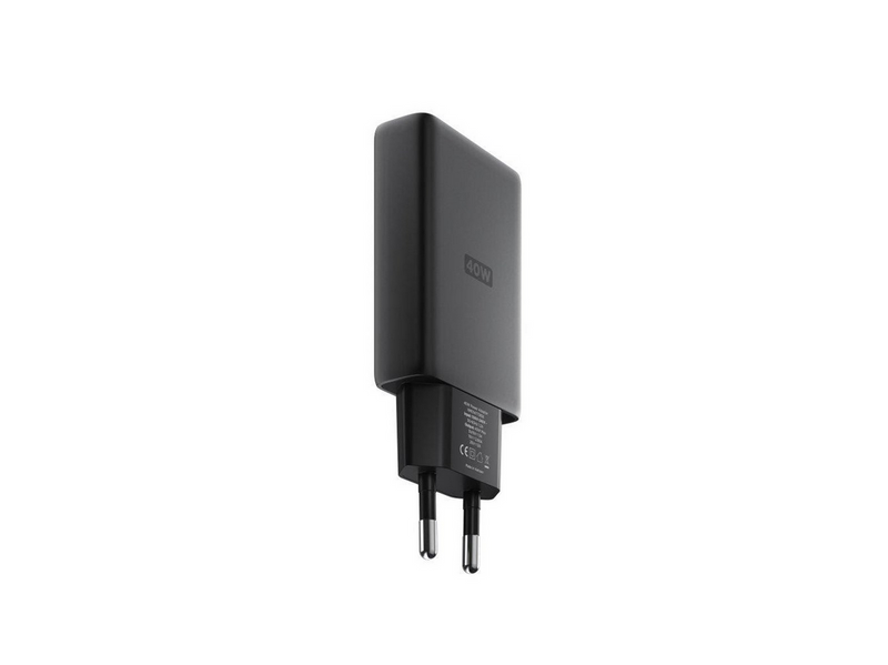 Nomad AC Adapter - 40W | Slim | Carbide | EU