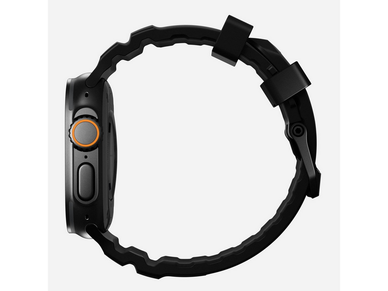 Nomad Rocky Point Band - 46mm/49mm | Carbon Black | Black Hardware