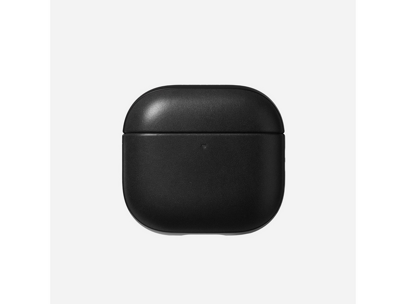 Nomad Modern Leather Case - Airpods 4 | Black | Leather