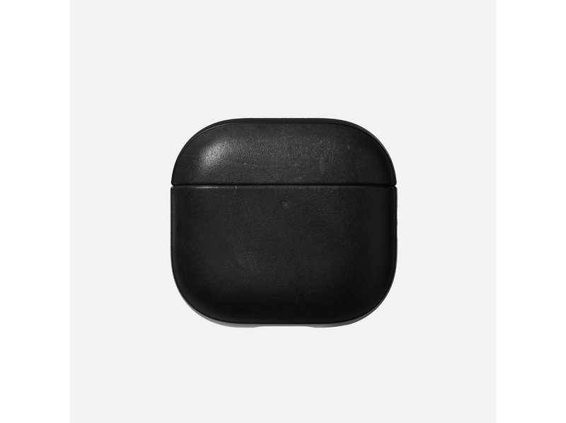Nomad Modern Leather Case - Airpods 4 | Black | Leather