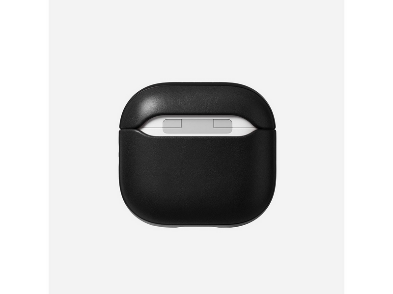 Nomad Modern Leather Case - Airpods 4 | Black | Leather