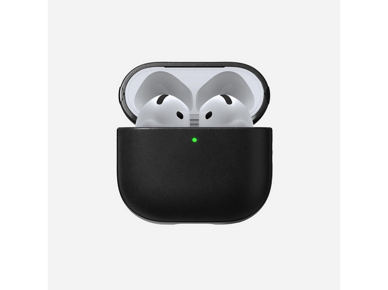 Nomad Modern Leather Case - Airpods 4 | Black | Leather