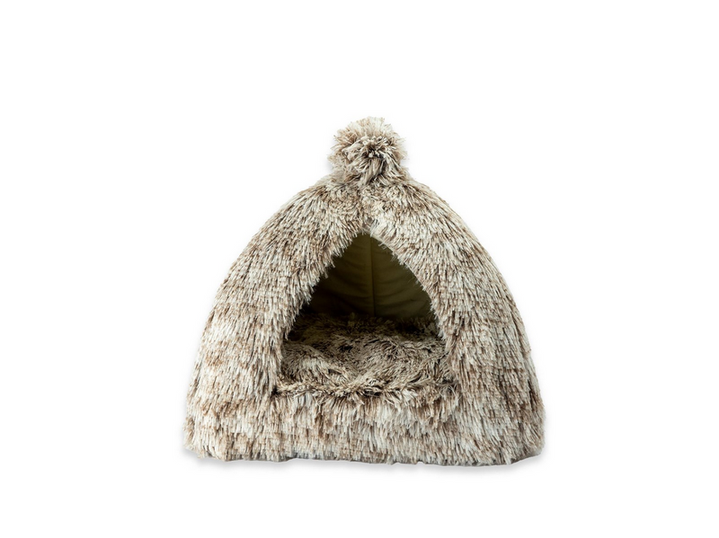 Kitty Play Katzen-Iglu Braun 40cm