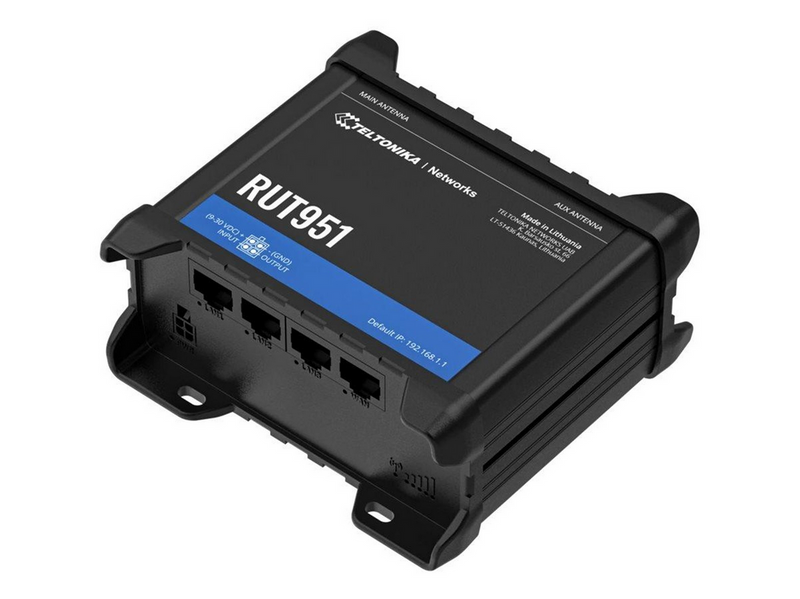 Teltonika RUT951 (RUT951B10K00 PoE+) - Wireless router LTE