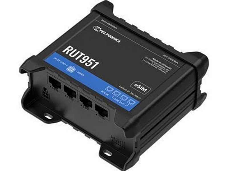 Teltonika RUT951 (RUT951B10K00 PoE+) - Wireless router LTE