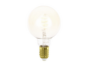 EGLO E27 LED-Z MATTER G95 spiral 7W CCT 806lm amber