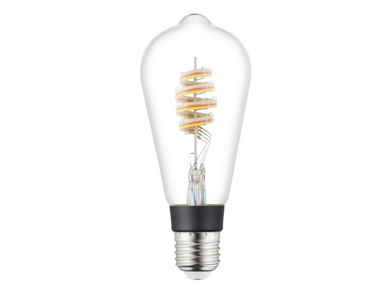 EGLO E27 LED-Z MATTER ST64 RGBW 7.5W 806lm clear