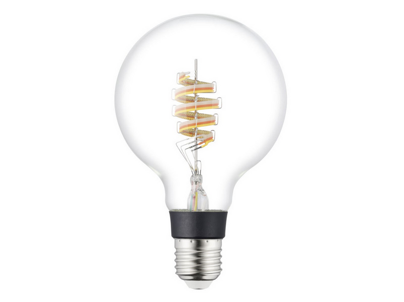 EGLO E27 LED-Z MATTER G95 RGBW 7W 806lm clear