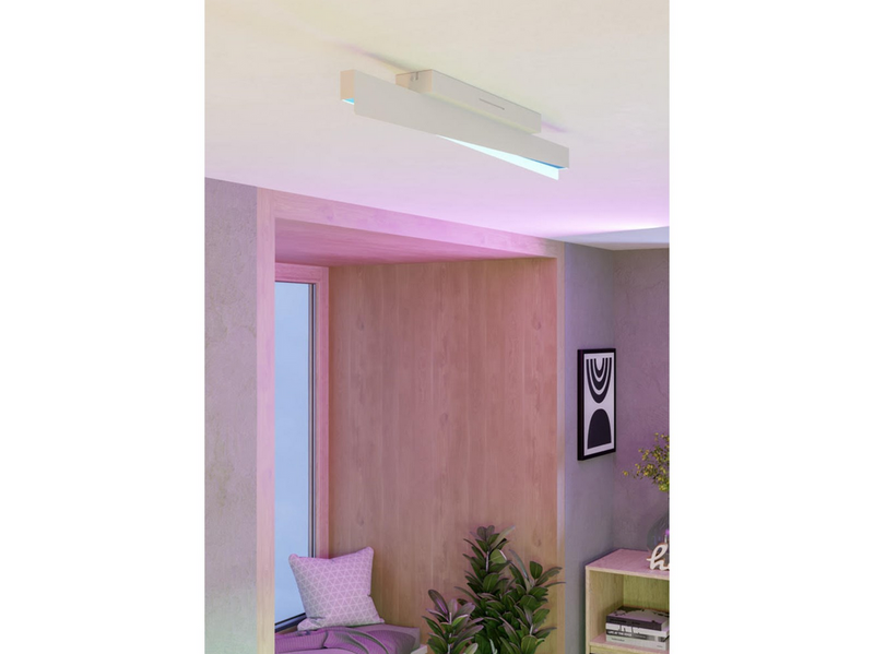 EGLO BOLOGNANO-Z MATTER ceiling lamp L760 RGB/CCT 1580lm light grey