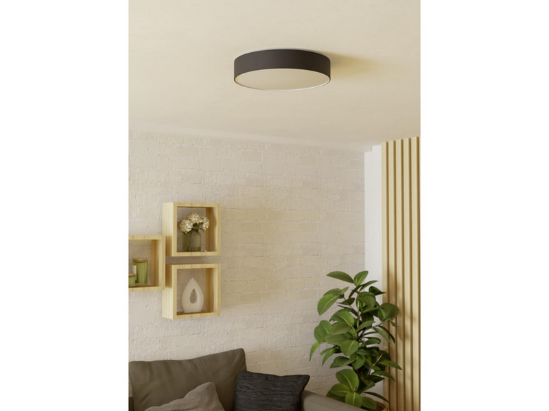 EGLO GALLIZZI-Z MATTER ceiling lamp Ø390 RGB/CCT 15W 1900lm black
