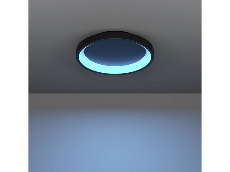 EGLO LORETELLO-Z MATTER ceiling lamp Ø350 RGB/CCT 19.6W 2430lm black