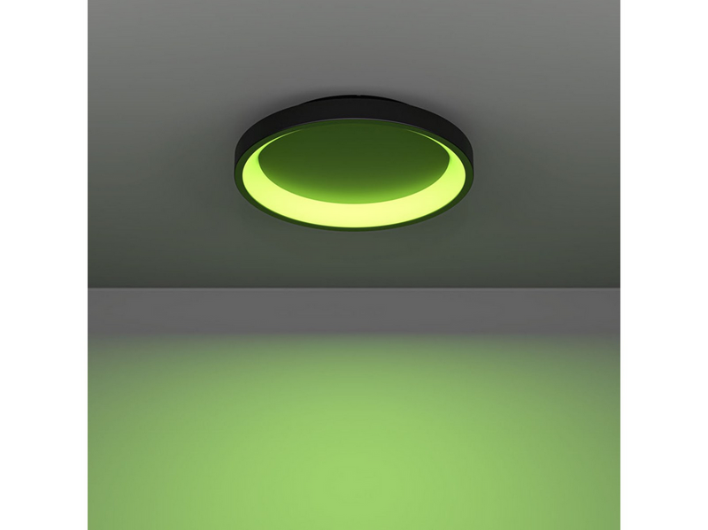 EGLO LORETELLO-Z MATTER ceiling lamp Ø350 RGB/CCT 19.6W 2430lm black