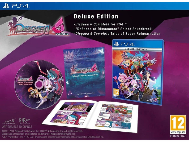 Disgaea 6 Complete - Deluxe Edition - Sony PlayStation 4 - Strategie - PEGI 12