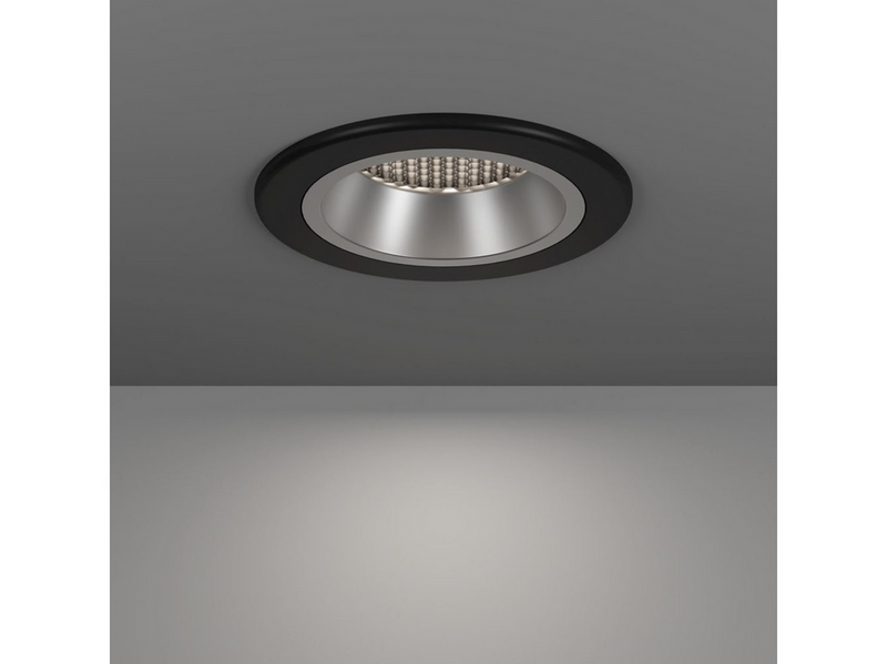 EGLO YEBRA-Z MATTER recessed spot Ø87 RGB/CCT 490lm black/silver