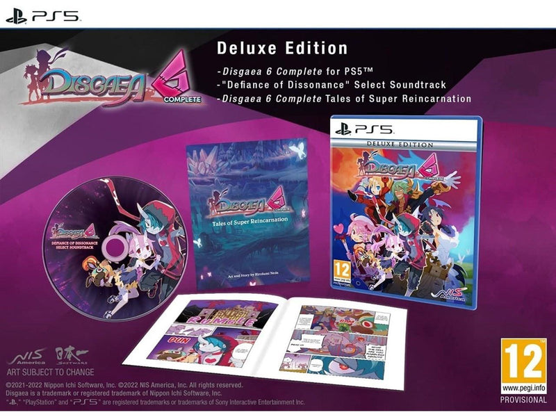 Disgaea 6 Complete - Deluxe Edition - Sony PlayStation 5 - Strategie - PEGI 12