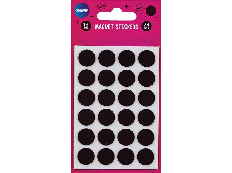 Hobby Mate Magnets self-adhesive ø13mm. 48 pcs.