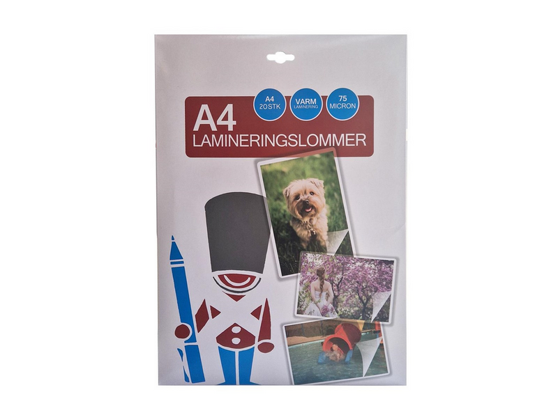 Hobby Mate Laminating pocket A4 75 micron. 20 pcs.