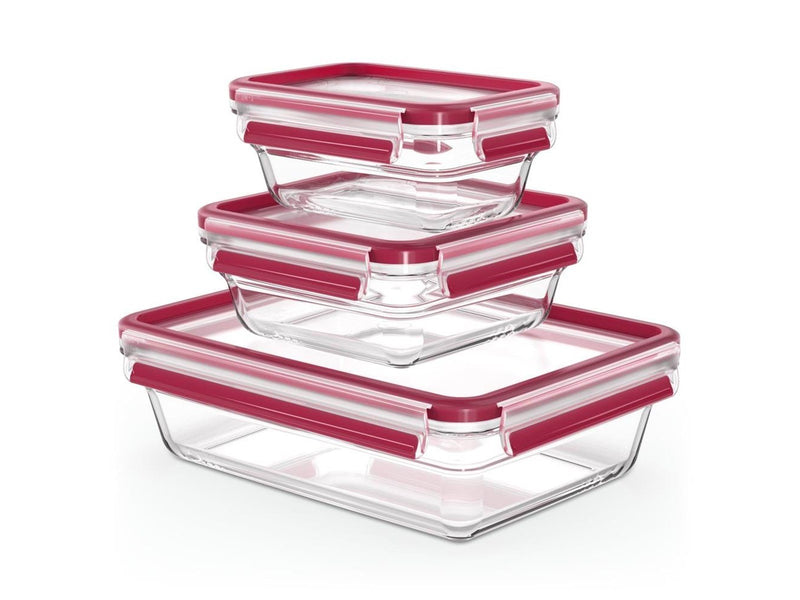 Tefal MasterSeal Glass 3pcs Set