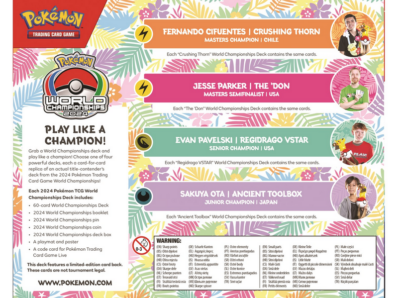 Pokemon TCG 2024 World Championships Deck