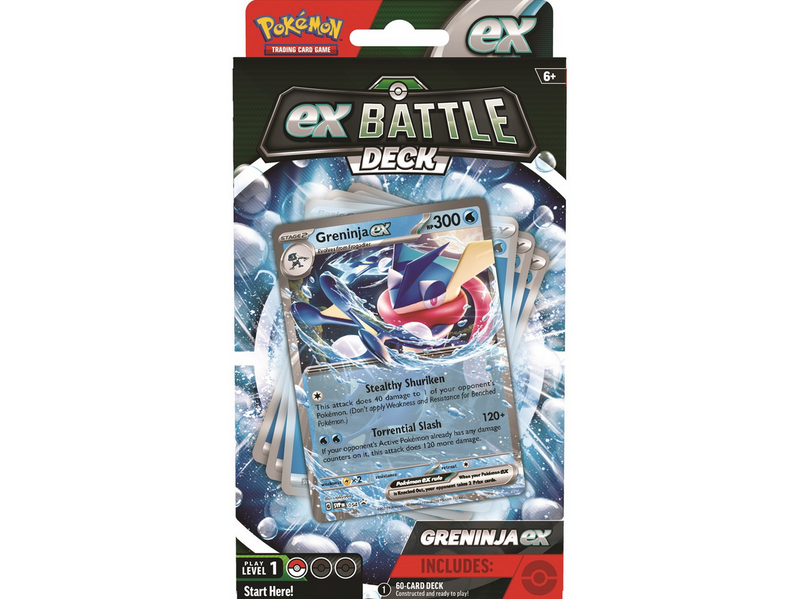 Pokemon TCG ex Battle Deck Greninja ex/Kangaskhan ex - assorted