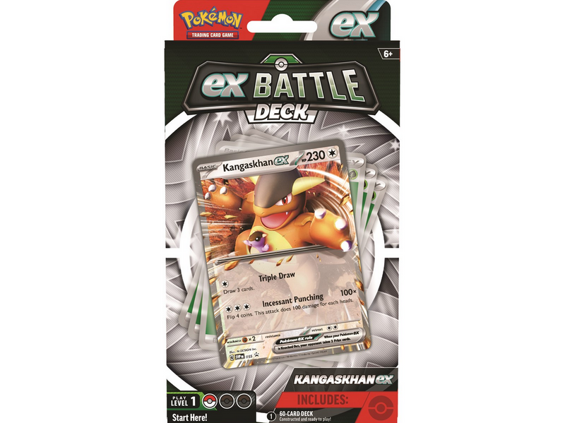 Pokemon TCG ex Battle Deck Greninja ex/Kangaskhan ex - assorted