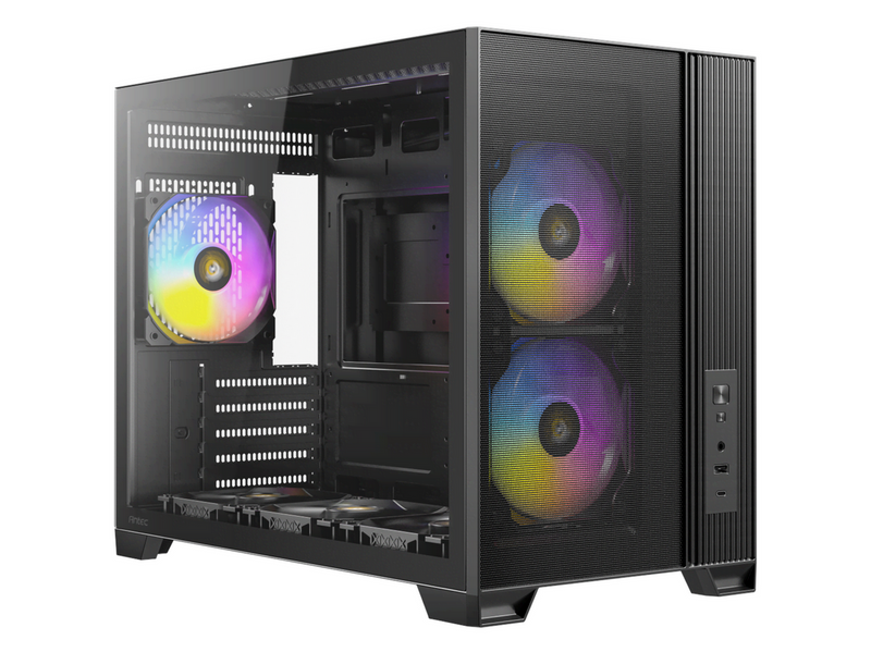 Antec FLUX M - Gehäuse - Minitower - Schwarz