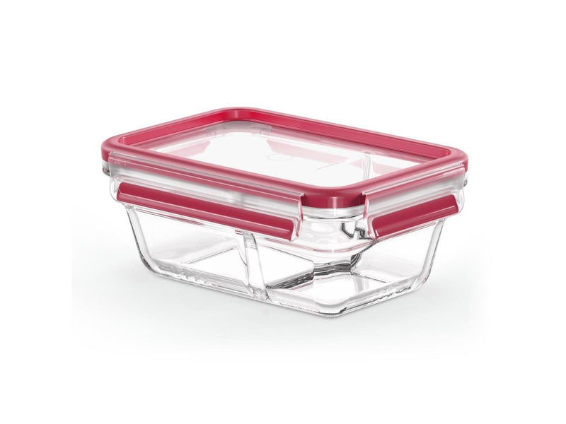 Tefal MasterSeal Glass Rectangular 800ml w/ divider