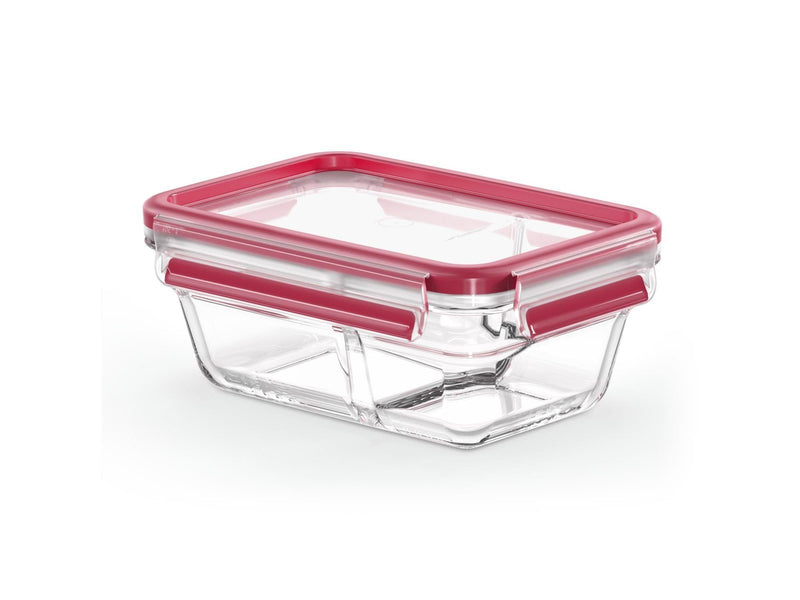 Tefal MasterSeal Glass Rectangular 800ml w/ divider