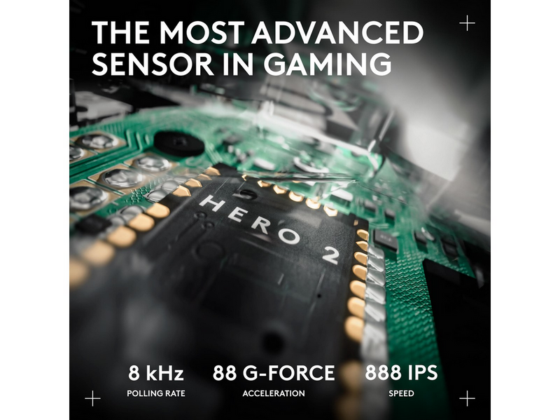 Logitech G PRO X2 SUPERSTRIKE - Gaming Maus (Weiß)