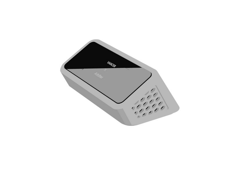 Arbiter AKITSU Medium - Ultralight 40g Carbon-fiber - Gaming Maus (Weiß)