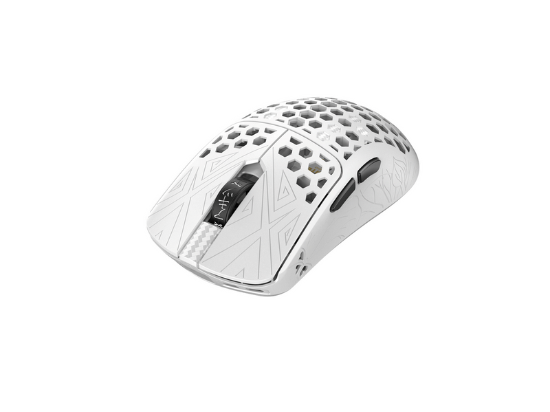 Arbiter AKITSU Medium - Ultralight 40g Carbon-fiber - Gaming Maus (Weiß)